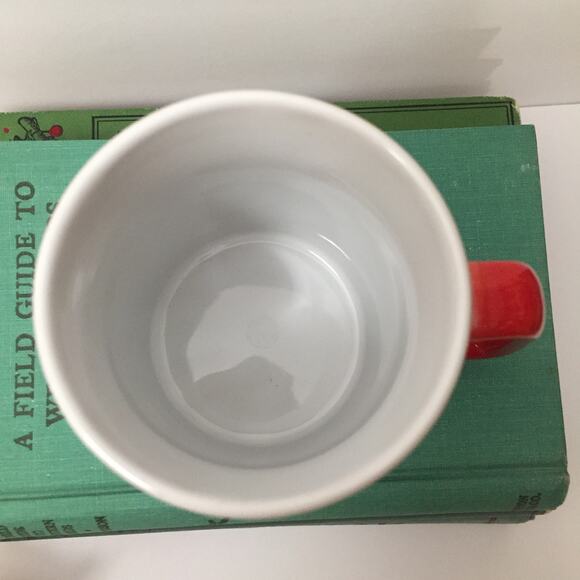 Starbucks Christmas Snowflake Red Handle Mug - Picture 6 of 7